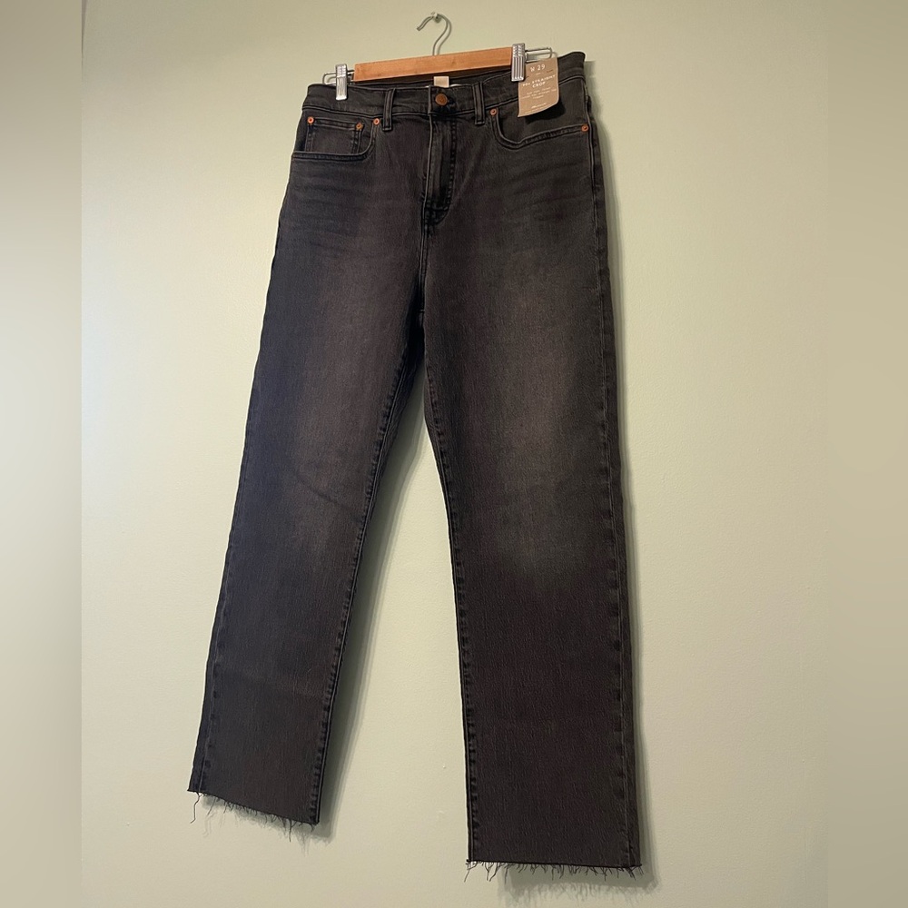 NWT Madewell 90s straight crop size 29